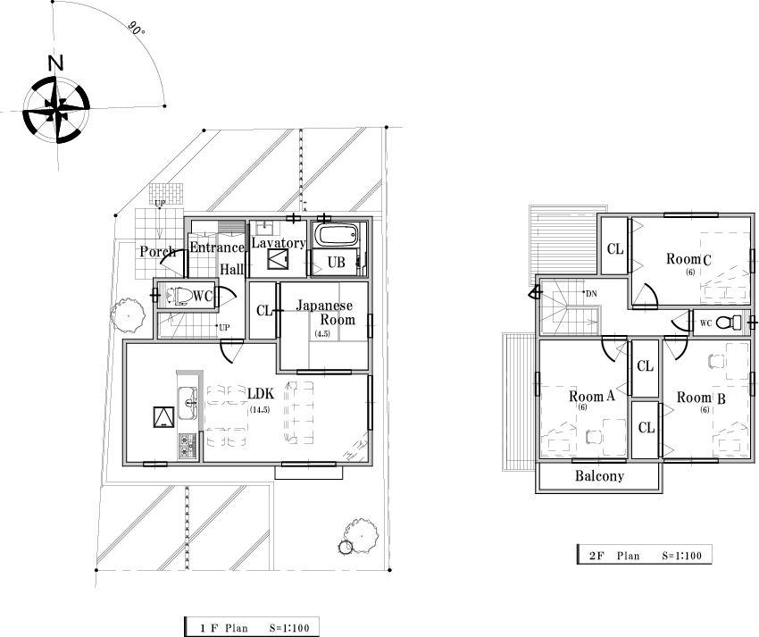 Other building plan example. Building plan example (No. 1 place) building area 91.10 sq m Floor plan. You can change the. 