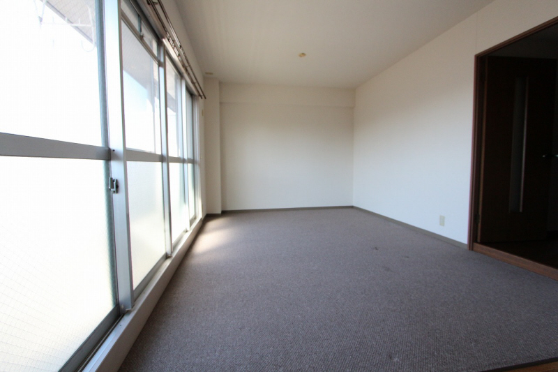 Living and room. South-facing Spacious LDK.