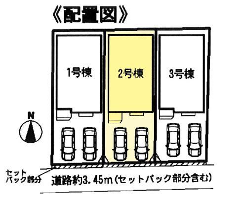 Compartment figure.  ◆ Parallel two PARKING ◆ 