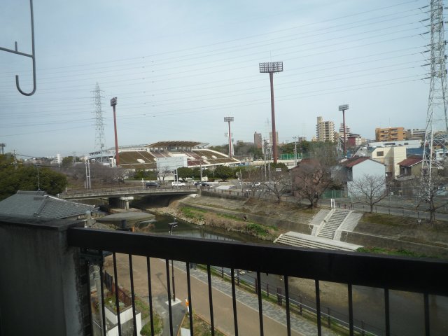 View. Mizuho stadium is also just around the corner