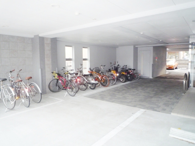 Other common areas. Bicycle-parking space