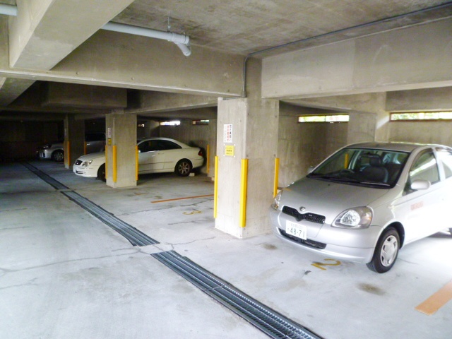 Parking lot. Underground parking