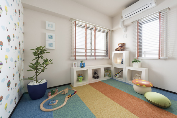 Interior.  [Western style room] Such as the room of the children's room and hobbies, Western-style that make it useful for a variety of use (G type model room / Some paid options Available (application deadline have))