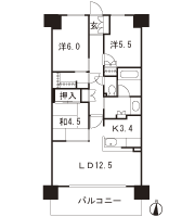 Floor: 3LDK, occupied area: 75.28 sq m, Price: 33,600,000 yen ・ 34,100,000 yen