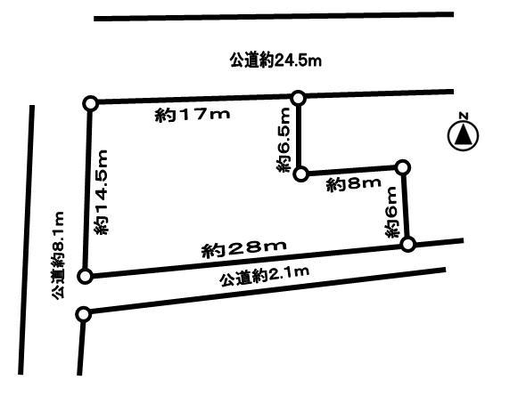 Compartment figure. Land price 84,960,000 yen, Land area 312.08 sq m