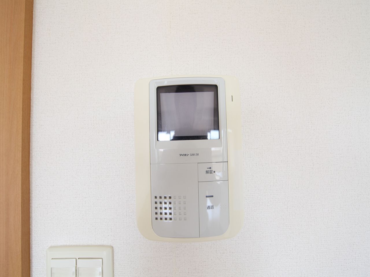 Security. Security Intercom with TV monitor