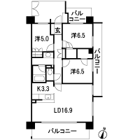 Floor: 3LDK, occupied area: 83.52 sq m, Price: TBD