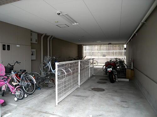 Other common areas. Bicycle-parking space