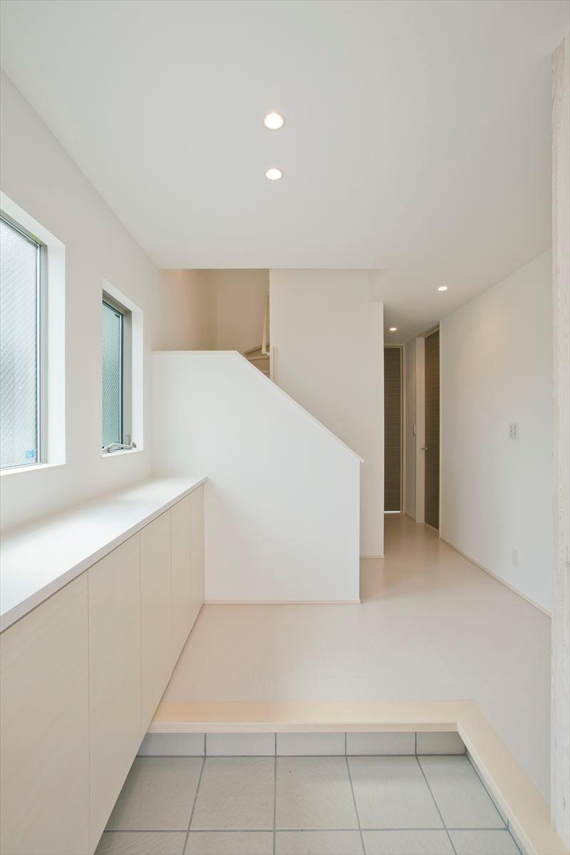 Entrance. Building D entrance hall.