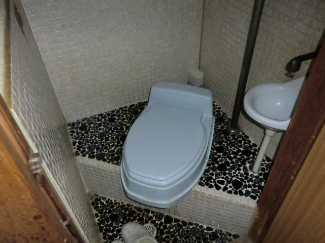 Toilet. Nostalgic toilet