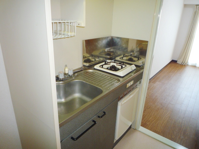 Kitchen. Kitchen (1-neck with a gas stove)