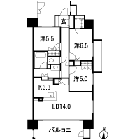 Floor: 3LDK, occupied area: 80.85 sq m, Price: TBD