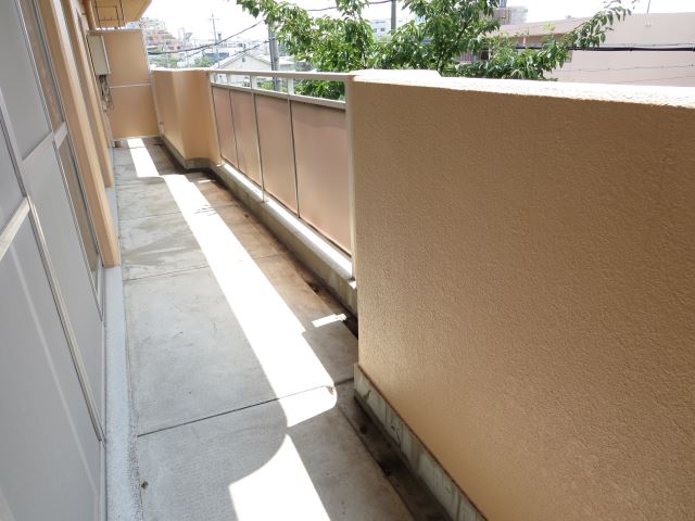 Balcony. Clean rest room