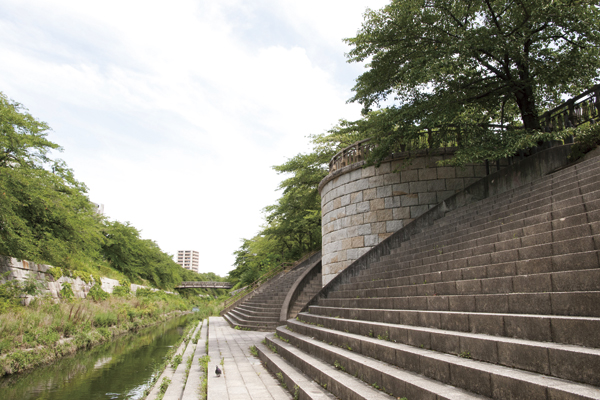 Surrounding environment. Yamazaki River (8-minute walk ・ About 620m)