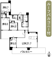 Floor: 4LDK, occupied area: 111.4 sq m