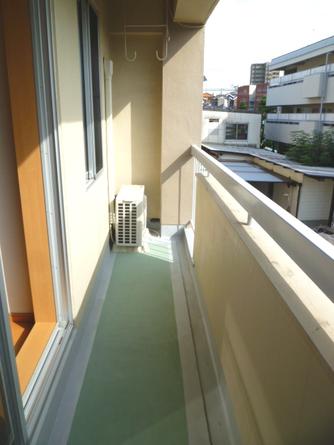 Balcony. Facing south ☆ 