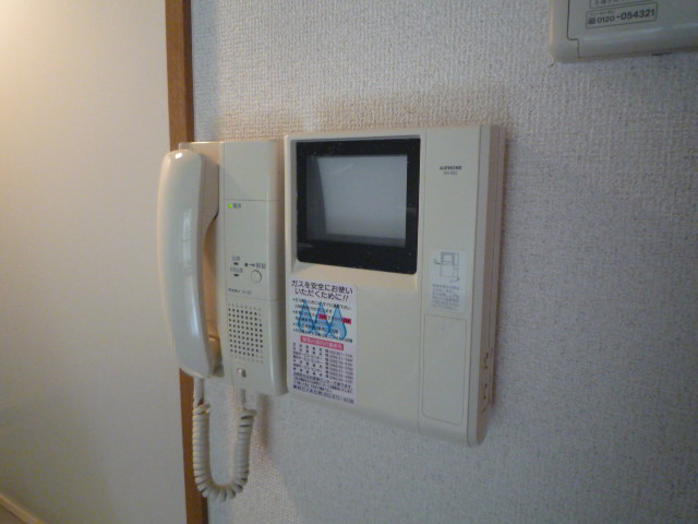 Security. Interphone with a monitor