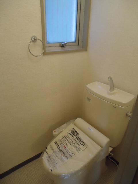 Toilet. Convenient window with toilet ventilation