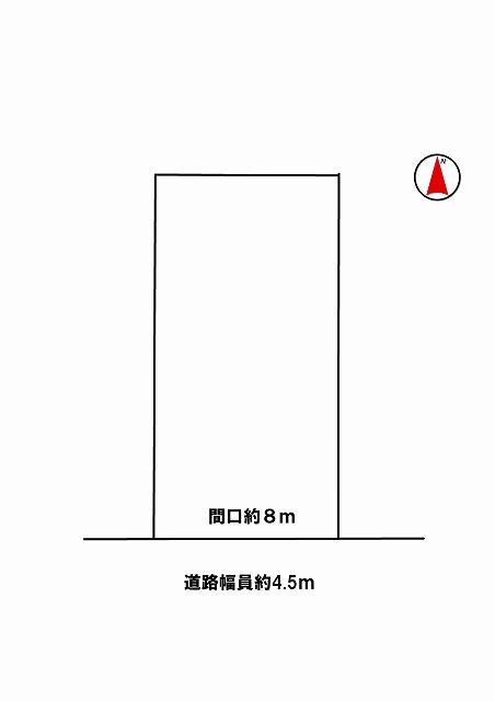 Compartment figure. Land price 36,400,000 yen, Land area 133.88 sq m south-facing. Shaping land