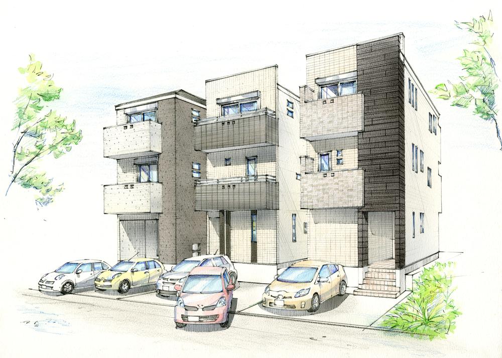 Rendering (appearance). Complete image Perth