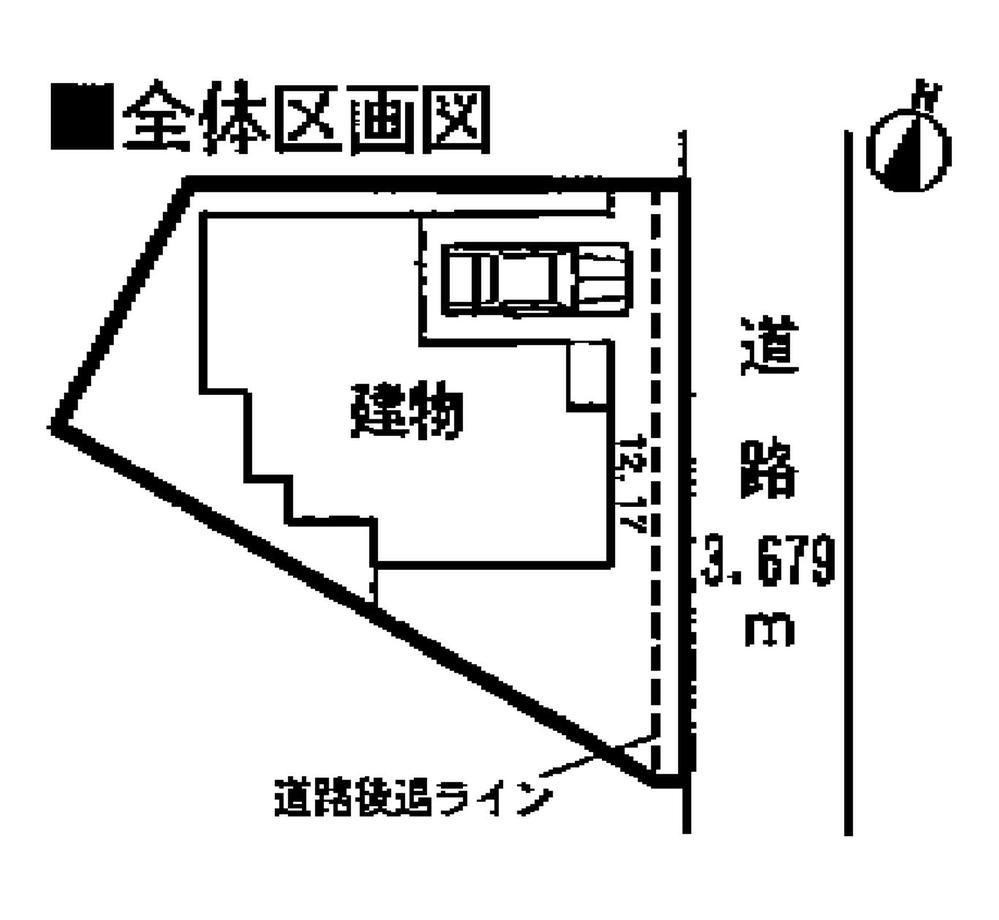 Compartment figure. 24,900,000 yen, 4LDK, Land area 104.76 sq m , Building area 108.13 sq m