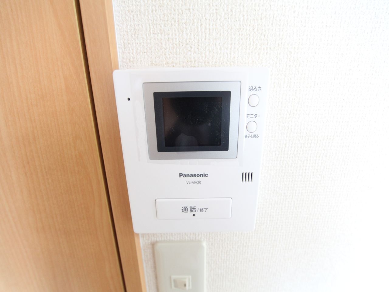 Security. Security Intercom with TV monitor