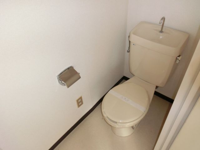 Toilet. Toilet with cleanliness! 