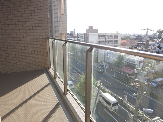 Balcony. Sunny balcony