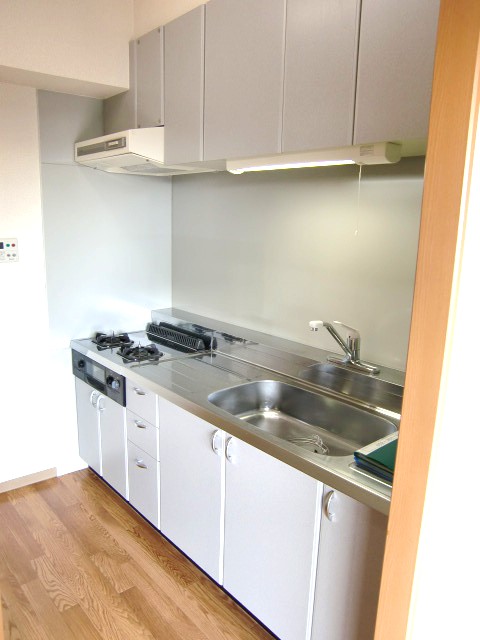 Kitchen. With gas stove