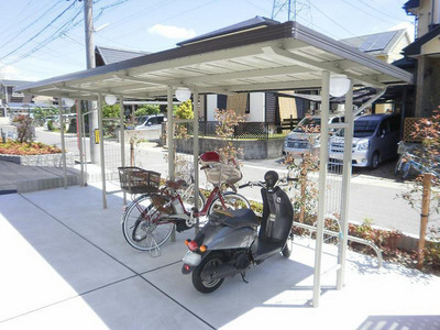 Other common areas. Bicycle-parking space