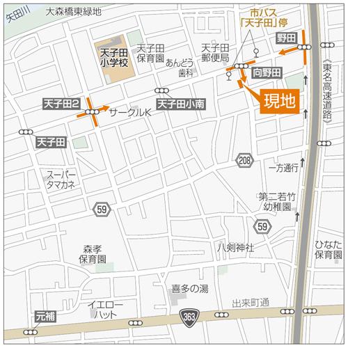 Local guide map