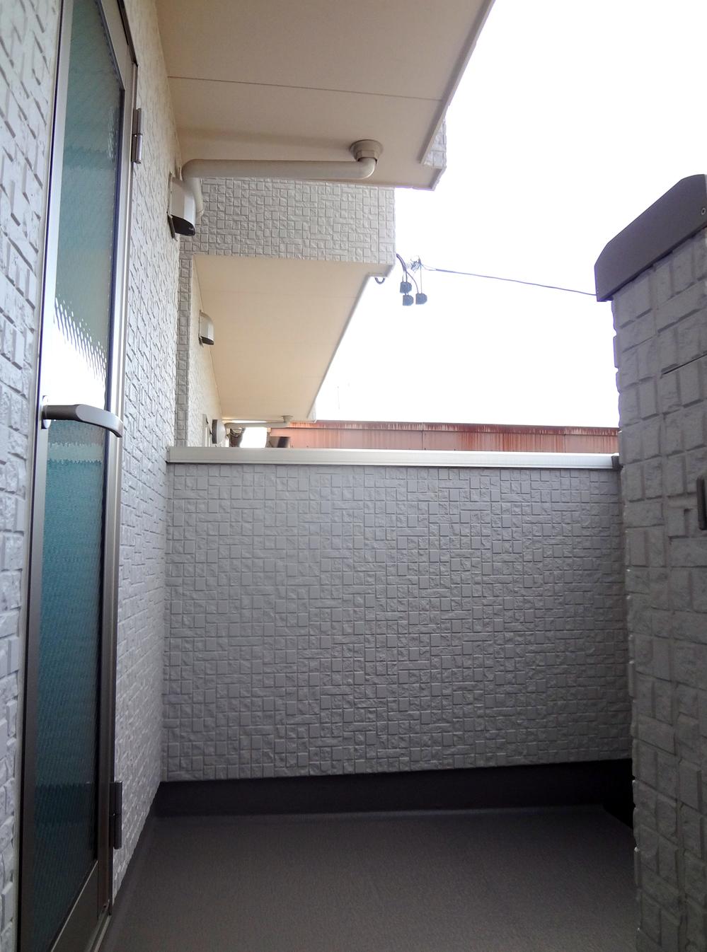 Balcony. Wash room roofed balcony located immediately next to