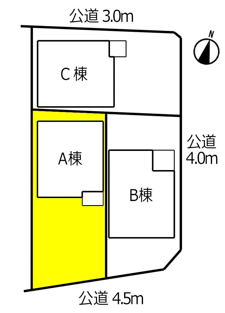 Compartment figure. The property is a building A. Two cars parallel parking Allowed! 