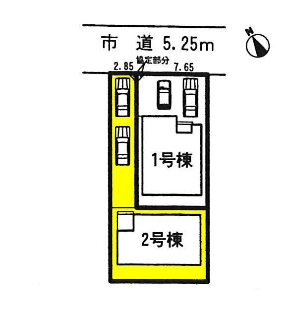 The entire compartment Figure. The property is 2 Building. You can park two cars