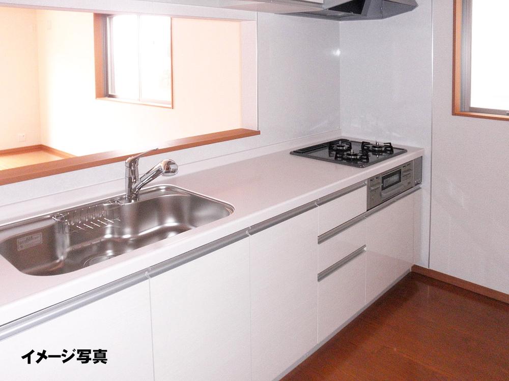 Same specifications photo (kitchen). Same specifications: System Kitchen  Artificial marble counter ・ With under-floor storage  Hand Shower Faucets
