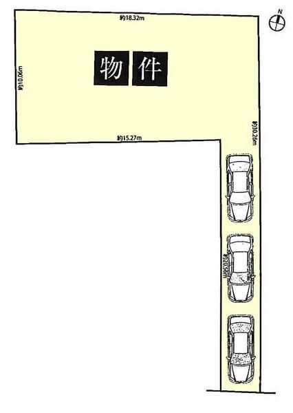 Compartment figure. Land price 16.8 million yen, Land area 239.5 sq m