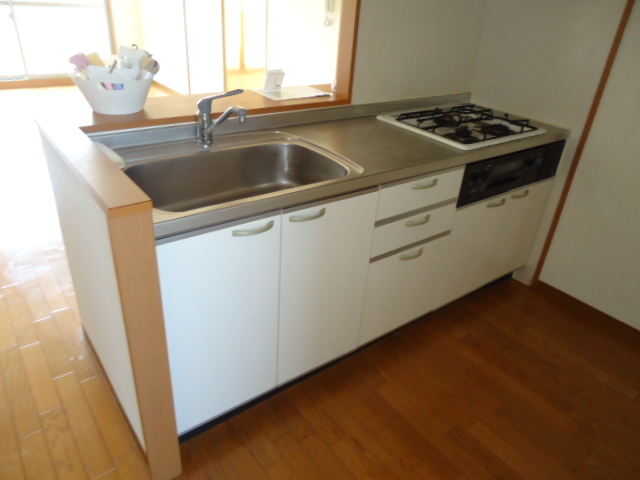 Kitchen. 3-burner stove system Kitchen