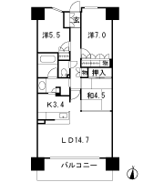 Floor: 3LDK, occupied area: 77.29 sq m, Price: 23,980,000 yen
