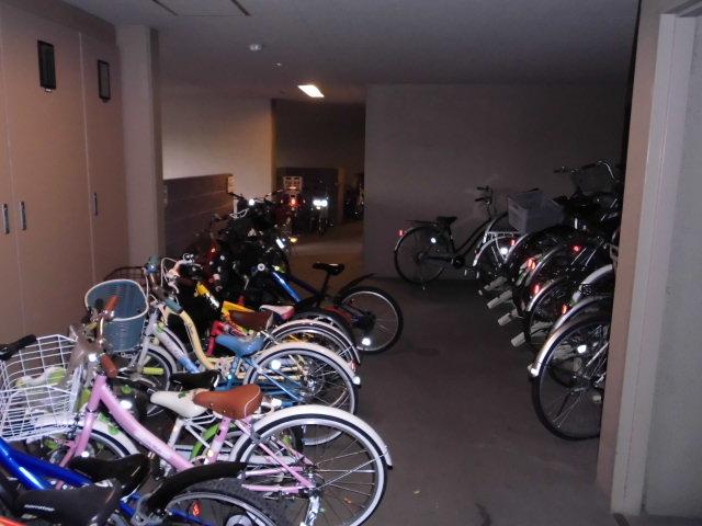 Other common areas. Bicycle-parking space