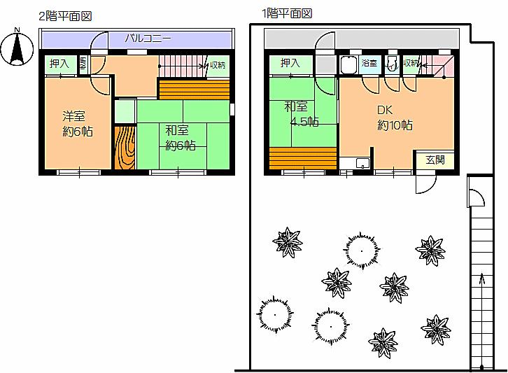 Floor plan. 9.8 million yen, 3DK, Land area 165.22 sq m , Building area 71.06 sq m