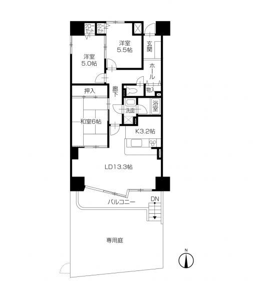 Floor plan. 3LDK, Price 12,980,000 yen, Proprietary is the area 72.84 sq m floor plan. Please confirm preview.