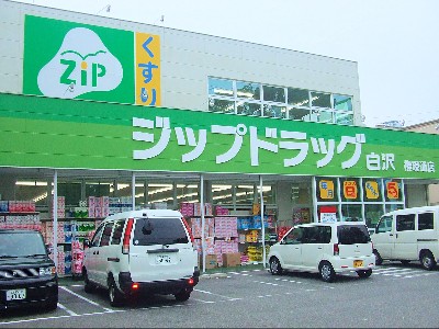 Dorakkusutoa. Zip drag Shirasawa Mukaida shop 179m until (drugstore)