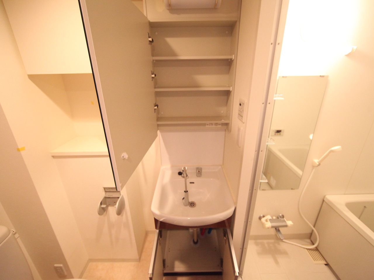 Washroom. Separate vanity (shampoo dresser)