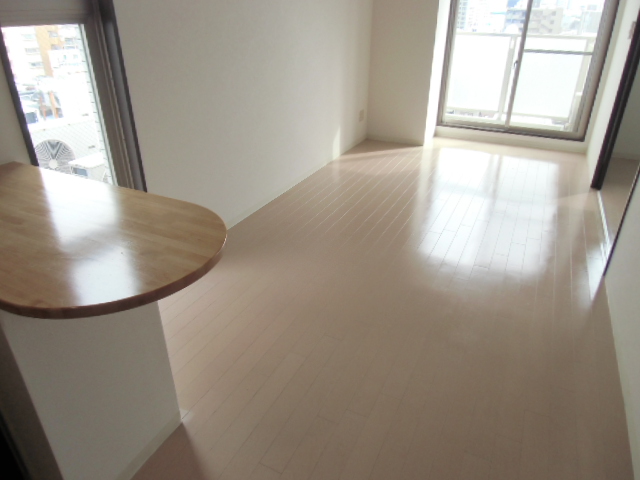 Living and room. Flooring