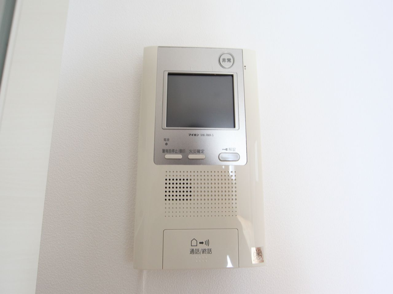 Security. Intercom with TV monitor