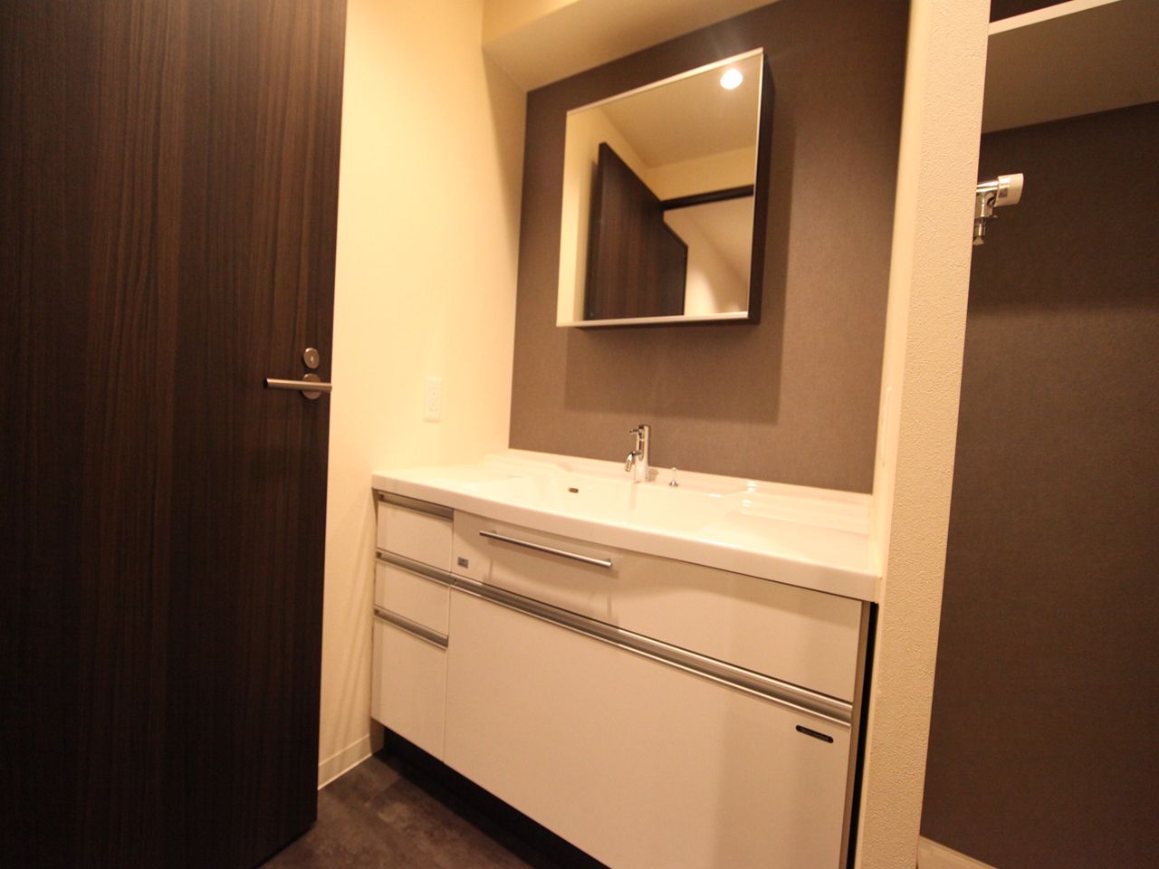 Washroom. Dressing room (with separate wash basin)