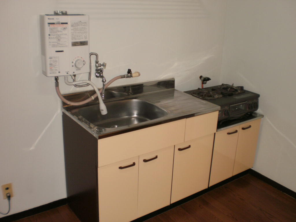 Kitchen. With gas stove