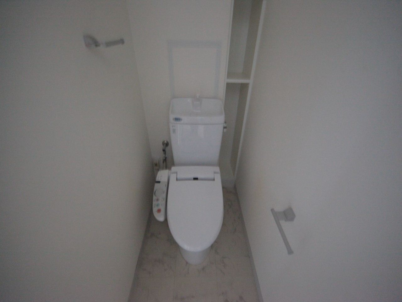 Toilet. Toilet (with warm water cleaning toilet seat)