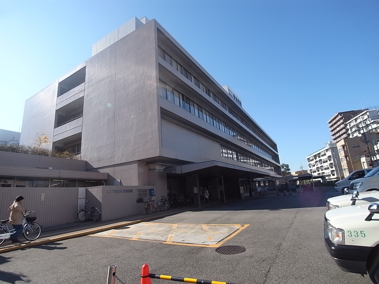 Hospital. NTT West Tokai hospital 102m (General Hospital) to (hospital)