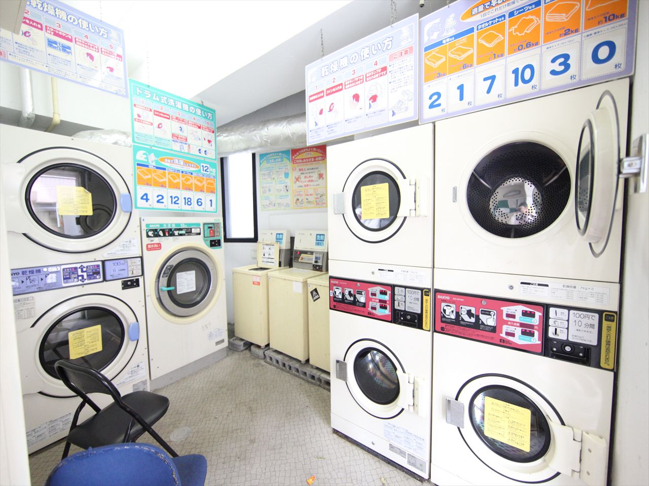 Other common areas. Coin-operated laundry on the first floor